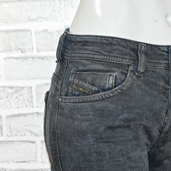 DIESEL Black Gold Women's Skinny denim Jeans faded black size 27 - Picture 12 of 14